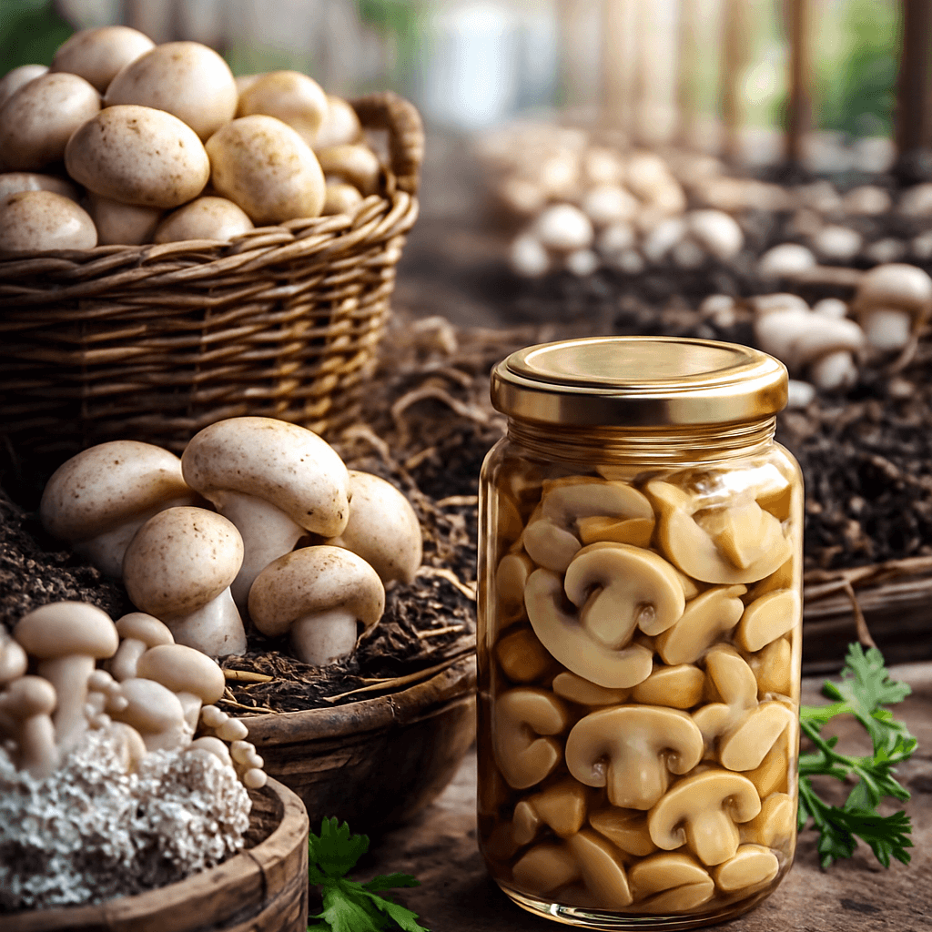 Canned Mushrooms